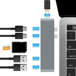 USB-hub til Macbook Pro/Air