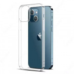 iPhone 16 Pro Slim Case, blød TPU-beskyttelse, gennemsigtig