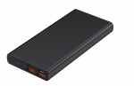 Powerbank 20000mAh 22.5W PD Fast Charging m. digitalt display, Sort