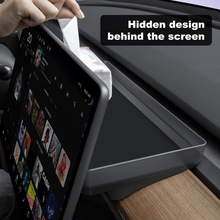 Opbevaringsboks til bagskærm, Tesla Model 3 & Y