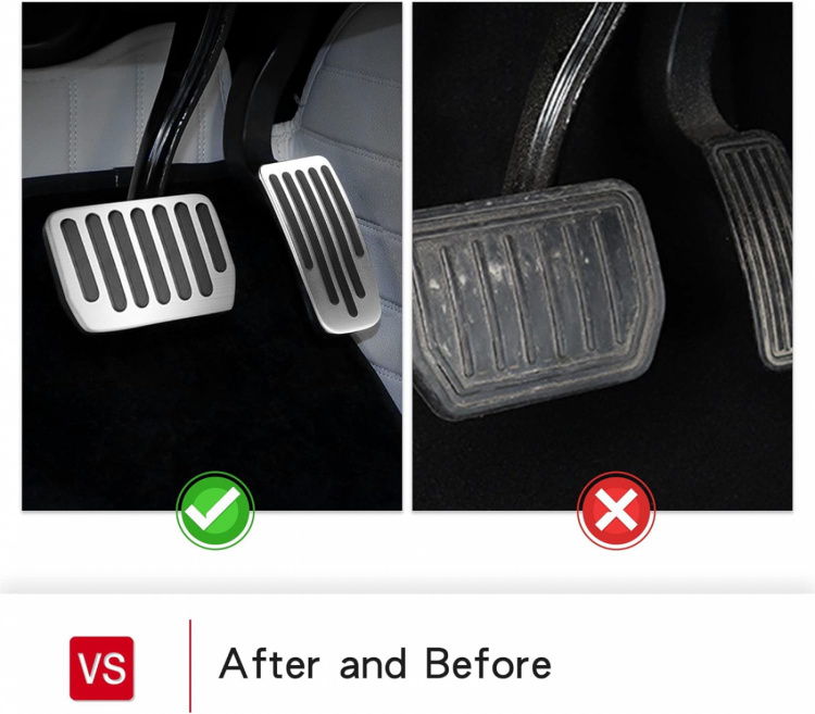 Pedalovertræk til Tesla Model 3/Y