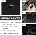 Donkraftpuder til Tesla Model 3/Y/X/S, 4 stk