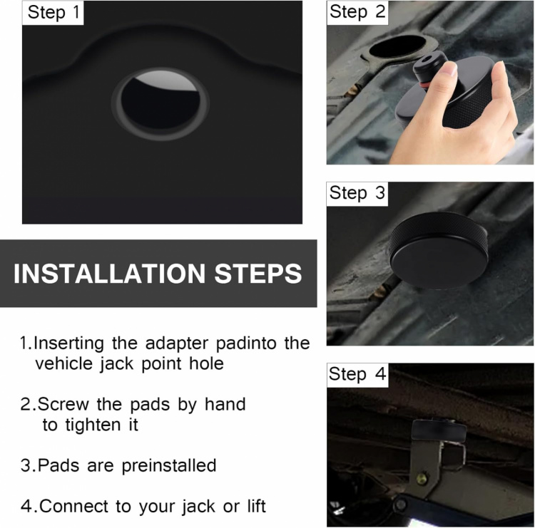 Donkraftpuder til Tesla Model 3/Y/X/S, 4 stk