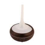 Luftfugter træ LED-lampe, mørkt træ 240 ml Luftfugter træ LED-lampe, mørkt træ 240 ml