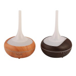 Luftfugter træ LED-lampe, mørkt træ 240 ml Luftfugter træ LED-lampe, mørkt træ 240 ml