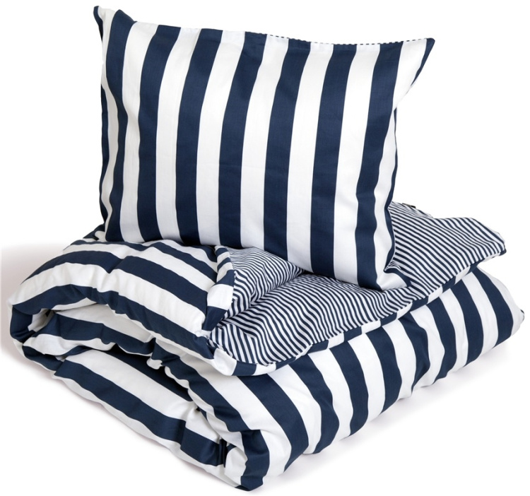 Kosta Linnewäfveri Grebbestad Satin Marin, 2-pack