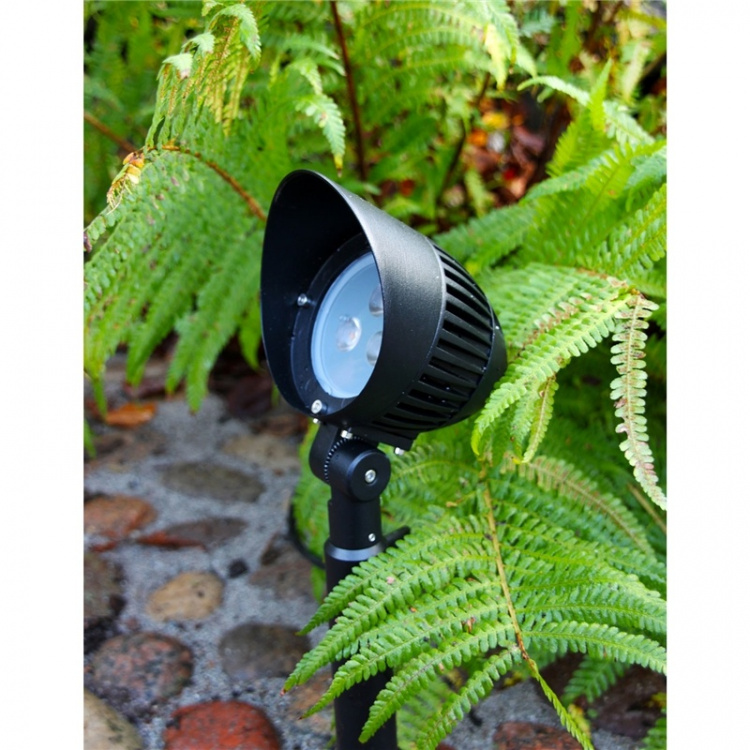 LightsOn Sirius Strålkastare Svart