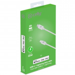 Celly USB-C - Lightning-kabel 60W 1m
