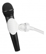 DELTACO 3-IN-1 Selfie Ring Lamp With Phone and Microphone holder, whit DELTACO 3-IN-1 Selfie Ring Lamp With Phone and Microphone holder, whit