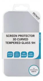 DELTACO screen protector Galaxy Note10+, 3D curved, fingerprint DELTACO screen protector Galaxy Note10+, 3D curved, fingerprint