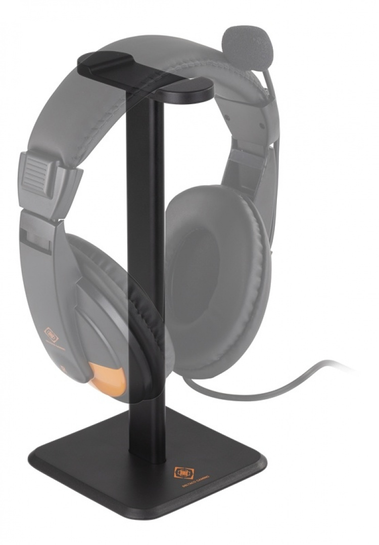 DELTACO GAMING Headphone holder black DELTACO GAMING Headphone holder black
