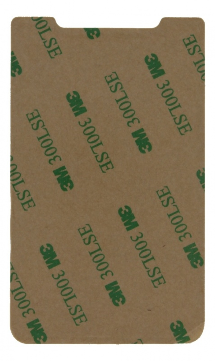 DELTACO Adhesive credit card holder, RFID blocking, 3M adhesive, black