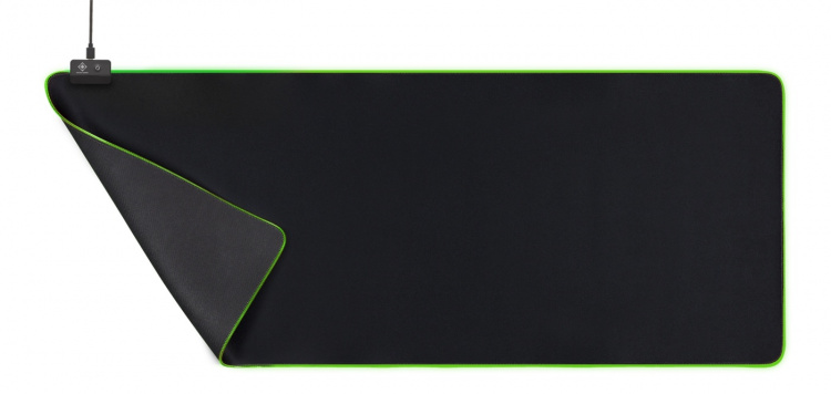 DELTACO GAMING RGB Mousepad, 90x36cm, 6xRGB modes, 7xStatic modes, bla
