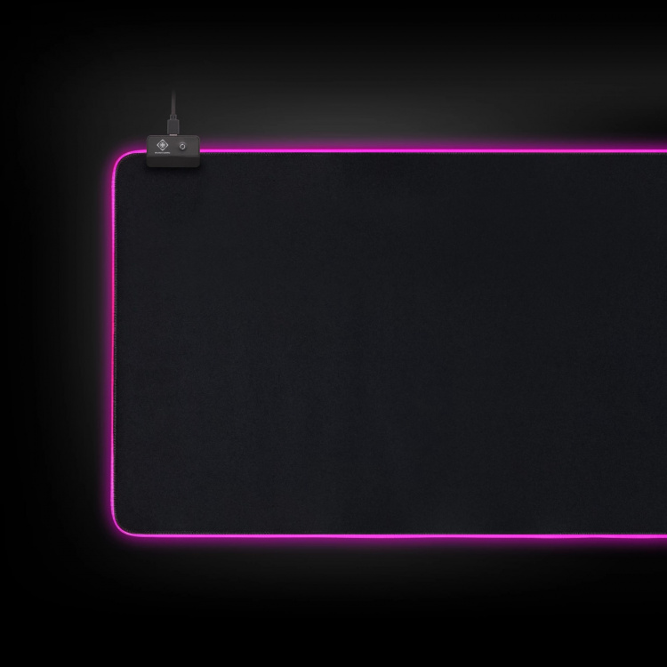 DELTACO GAMING RGB Mousepad, 90x36cm, 6xRGB modes, 7xStatic modes, bla