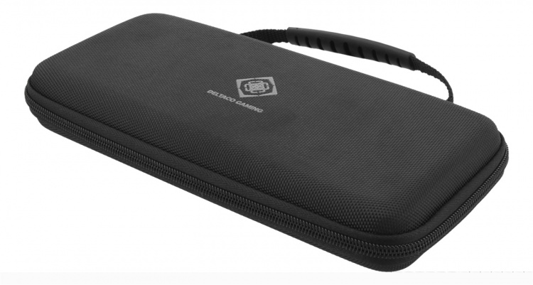 DELTACO GAMING Nintendo Switch hard carry case, 5 slots for games