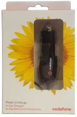 Biloplader 1A Micro-USB og Mini-USB, sort