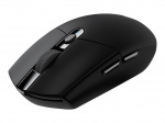 Logitech G305 Lightspeed trådløs optisk mus med 6 knapper, sort