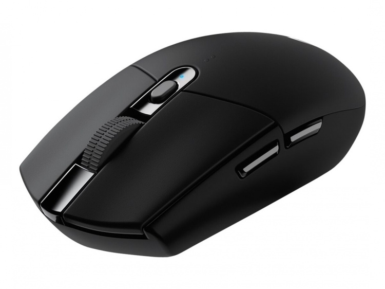 Logitech G305 Lightspeed trådløs optisk mus med 6 knapper, sort
