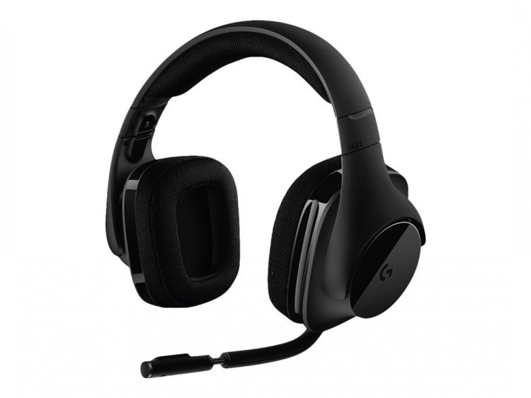Logitech Gaming Headset G533 - 7.1 kanaler - full storlek - trådlöst