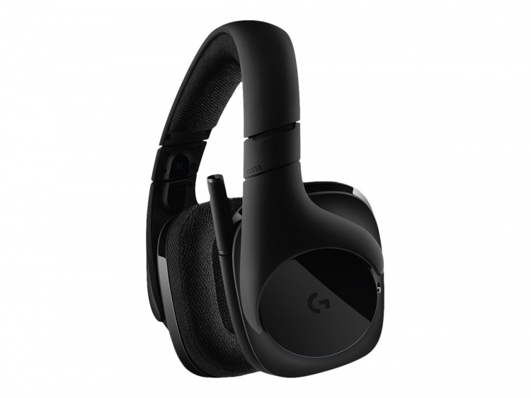 Logitech Gaming Headset G533 - 7.1 kanaler - full storlek - trådlöst