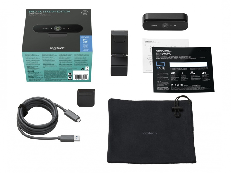 Logitech BRIO STREAM 4096 x 2160 webbkamera
