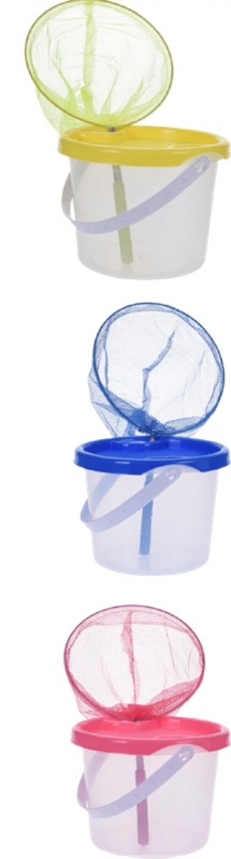 Spand + net til stranden