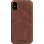 Krusell Sunne til iPhone X/Xs, Cognac