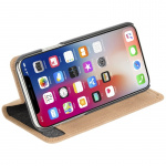 Krusell Sunne Wallet Case til iPhone Xr, Vintage Beige
