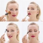 InnovaGoods Miset make-up børster i træ x5