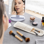 InnovaGoods Miset make-up børster i træ x5