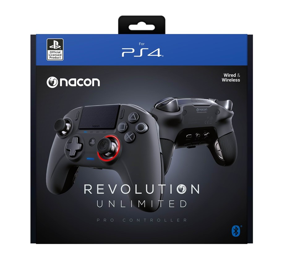 Købe Nacon Revolution Unlimited Pro V3 handkontroll till PS4/PC, Svart