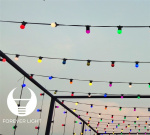 Forever Light Lyskæde med plads til 10 lys, 12 m E27 IP65 Forever Light Lyskæde med plads til 10 lys, 12 m E27 IP65