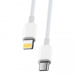 Maxlife MXUC-05 Power Direct USB-C til Lightning-kabel 1,0 m 20W, hvid