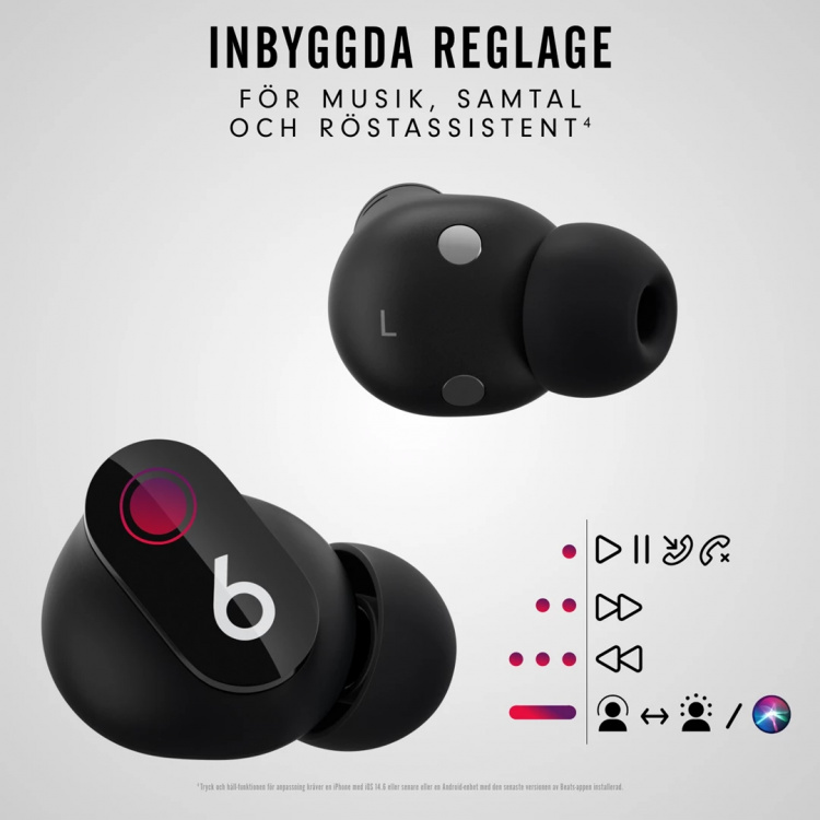 Beats Studio Buds, sort