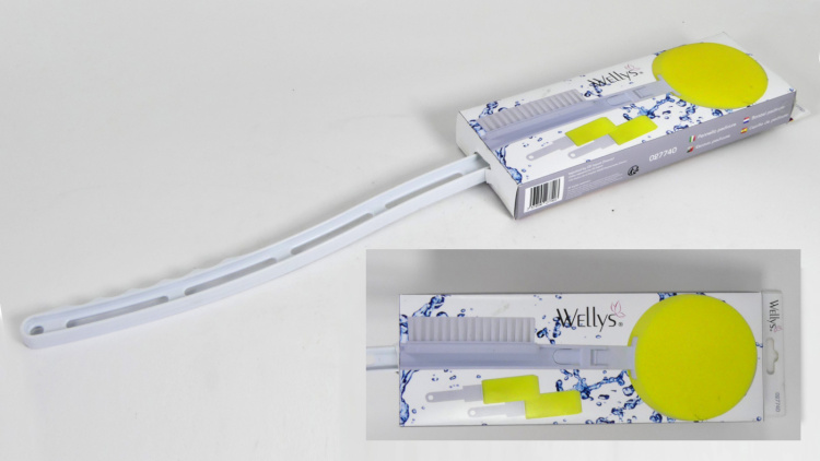 Wellys badebørste til krop og fødder