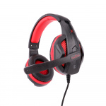 Maxlife Gaming MXGH-100 trådat over-ear hörlurar 3,5 mm svart