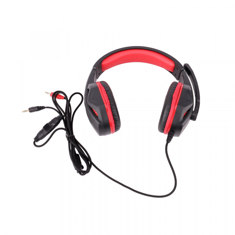 Maxlife Gaming MXGH-100 trådat over-ear hörlurar 3,5 mm svart