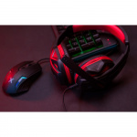 Maxlife Gaming MXGH-100 trådat over-ear hörlurar 3,5 mm svart
