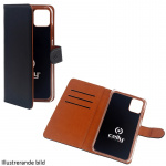 Celly Wallet Case iPhone 12 / 12 Pro, Svart