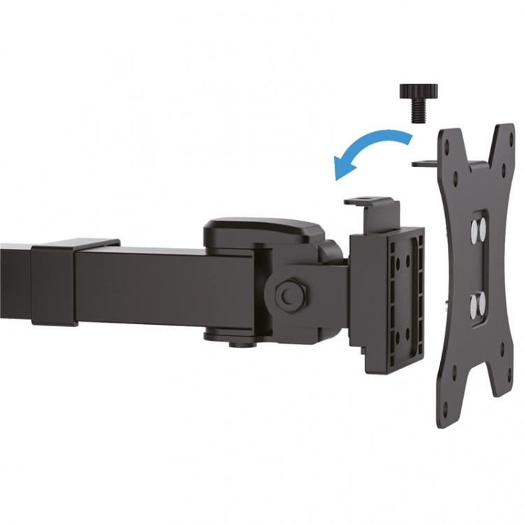 LogiLink Monitorarm dubbel 17-32