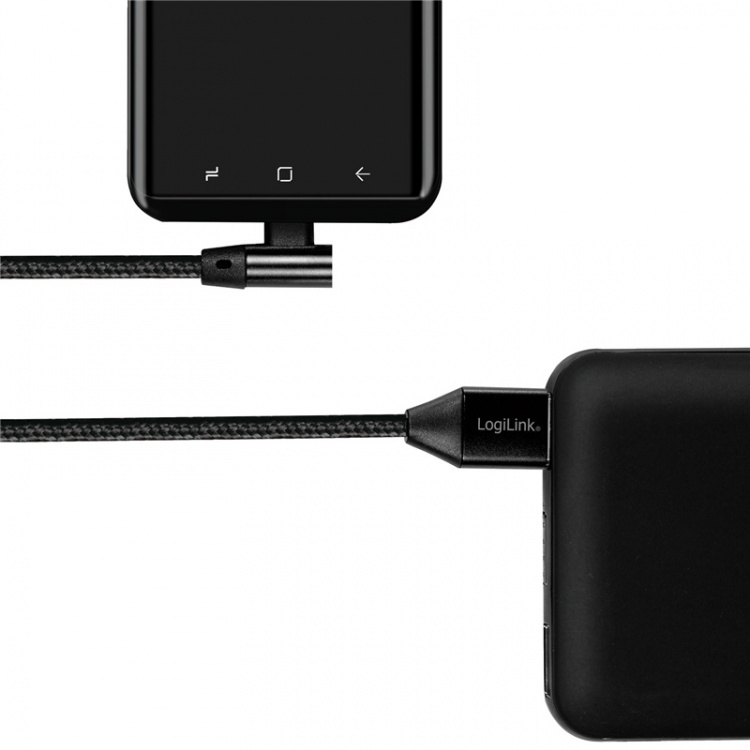LogiLink Vinklad USB-C-kabel USB 2.0 Ma