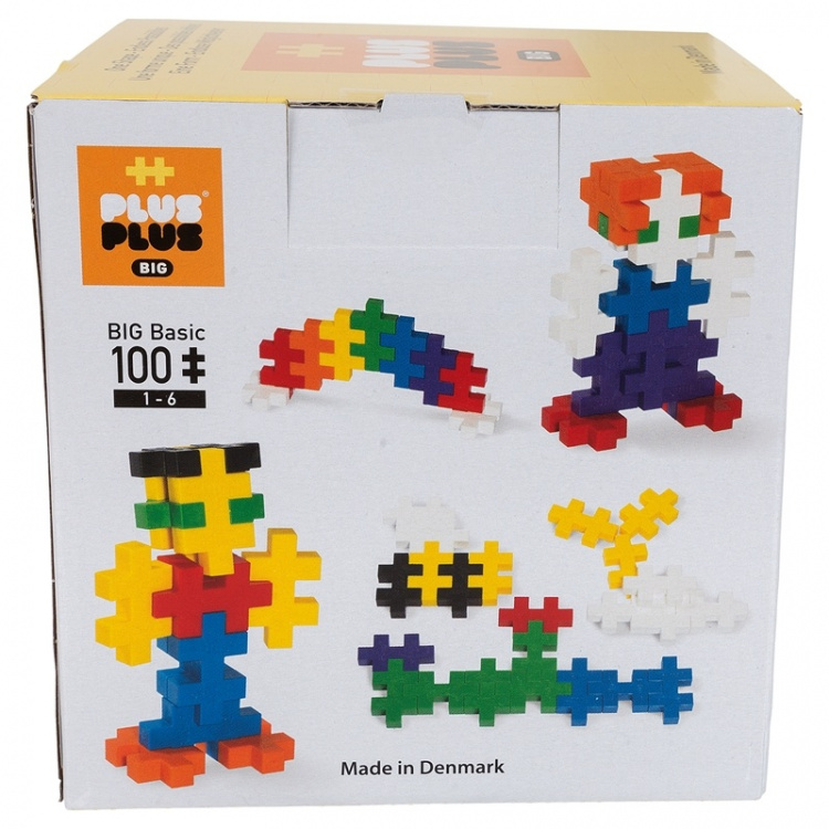 Plus-Plus Big Basic Mix/100 pcs