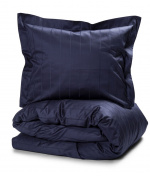 Bäddset King Size Liverpool Satin, Marin