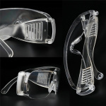 Universelle sikkerhedsbriller i gennemsigtig plast