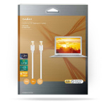 Nedis Kat 6 kabel | RJ45 Han | RJ45 Han | S/FTP | 10.0 m | Runde | LSZH / PVC | Hvid | Window Box