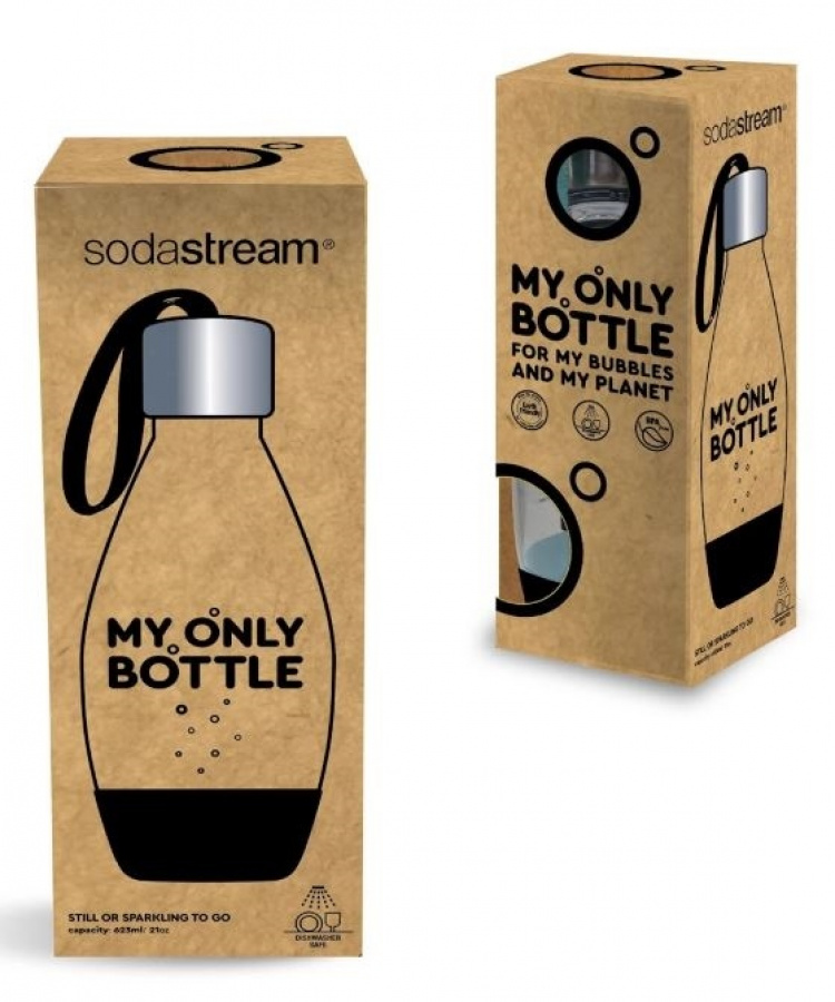 SodaStream My Only Bottle 0,5 l, Svart