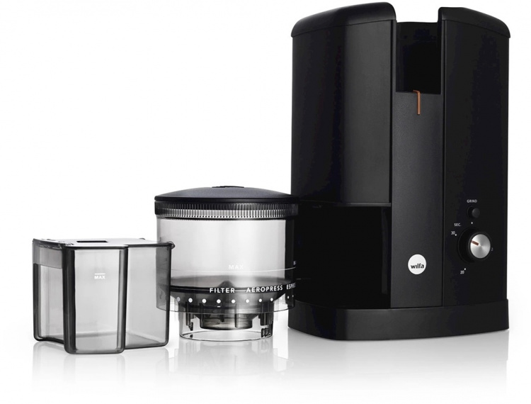 Wilfa CGWS-130B Kaffekvarn med 5 olika malningsgrader Wilfa CGWS-130B Kaffekvarn med 5 olika malningsgrader