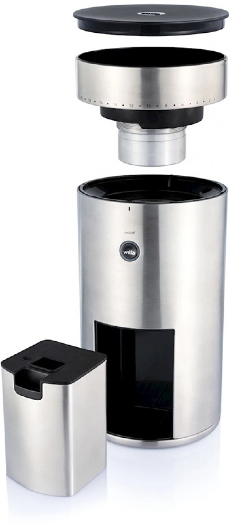 Wilfa WSFB-100S Kaffekvarn med 40 olika malningsnivåer