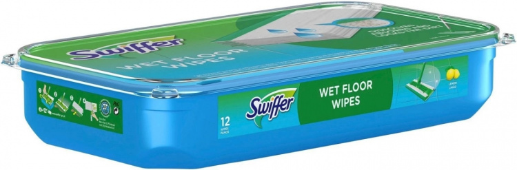 Swiffer Wet Refiller 12-pack, Citron