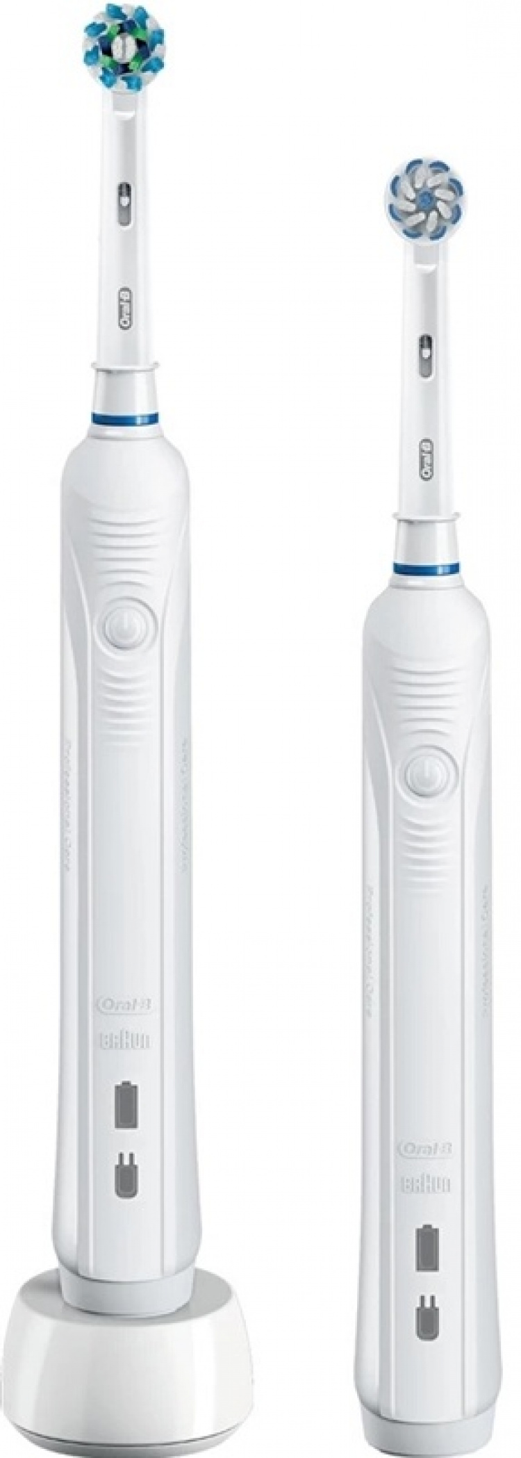 Oral-B Pro 890 2-pack eltandborstar med timer Oral-B Pro 890 2-pack eltandborstar med timer